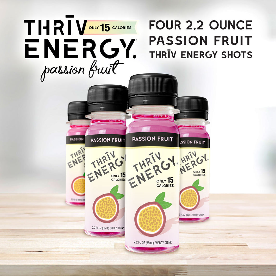 Passion Fruit THRĪV Energy Shot 4-PACK